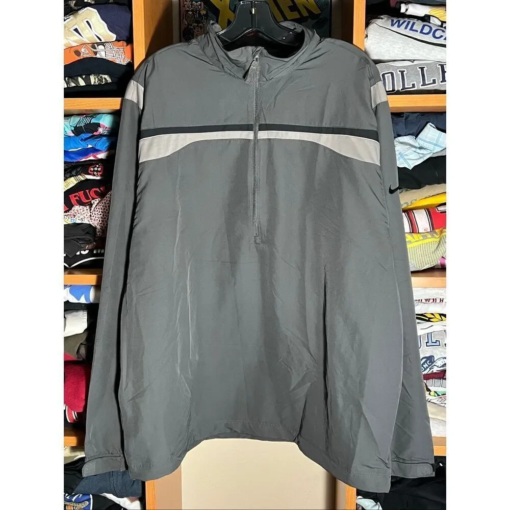 Nike Golf Men's 1/2 Zip University Kentucky Windbreaker Pullover Jacket